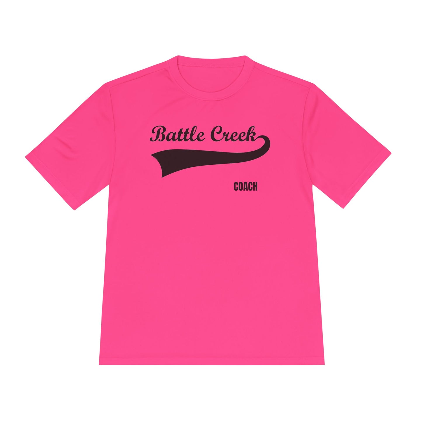 BC - COACH - Black Logo - Unisex Moisture Wicking Tee