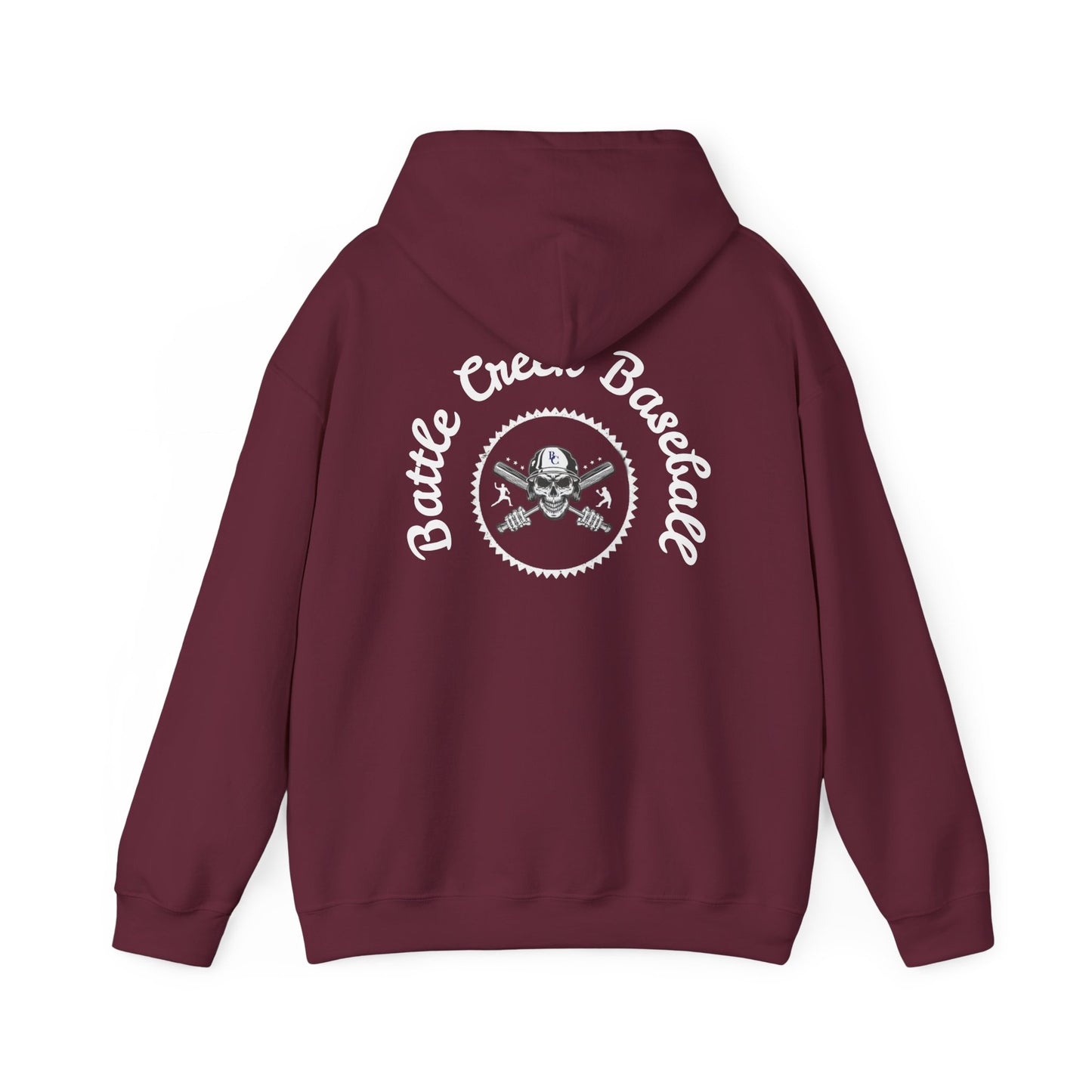 BC White Logo - Unisex Heavy Blend™ Hooded Sweatshirt