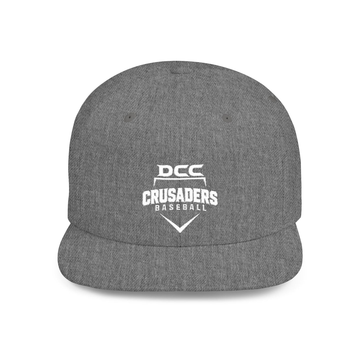 DCC - White Logo - Flat Bill Snapback