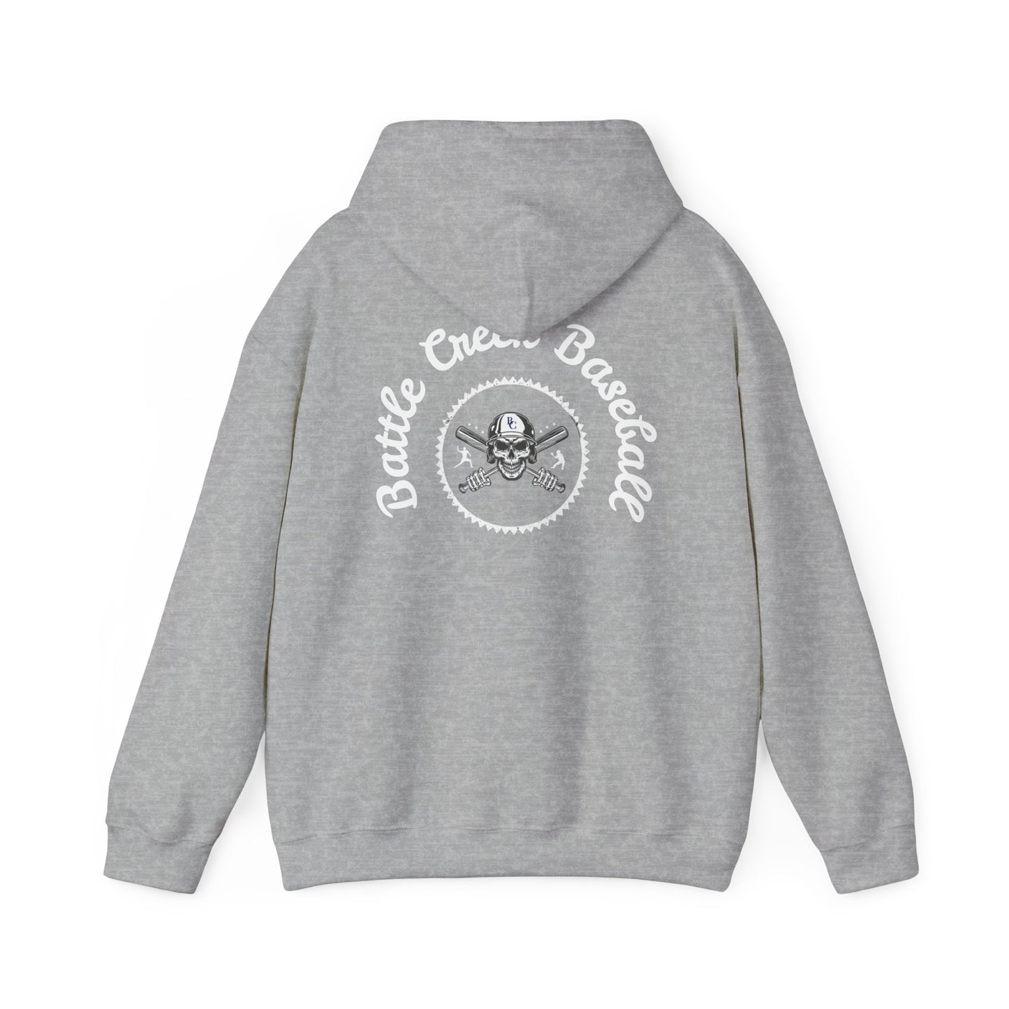 BC White Logo - Unisex Heavy Blend™ Hooded Sweatshirt