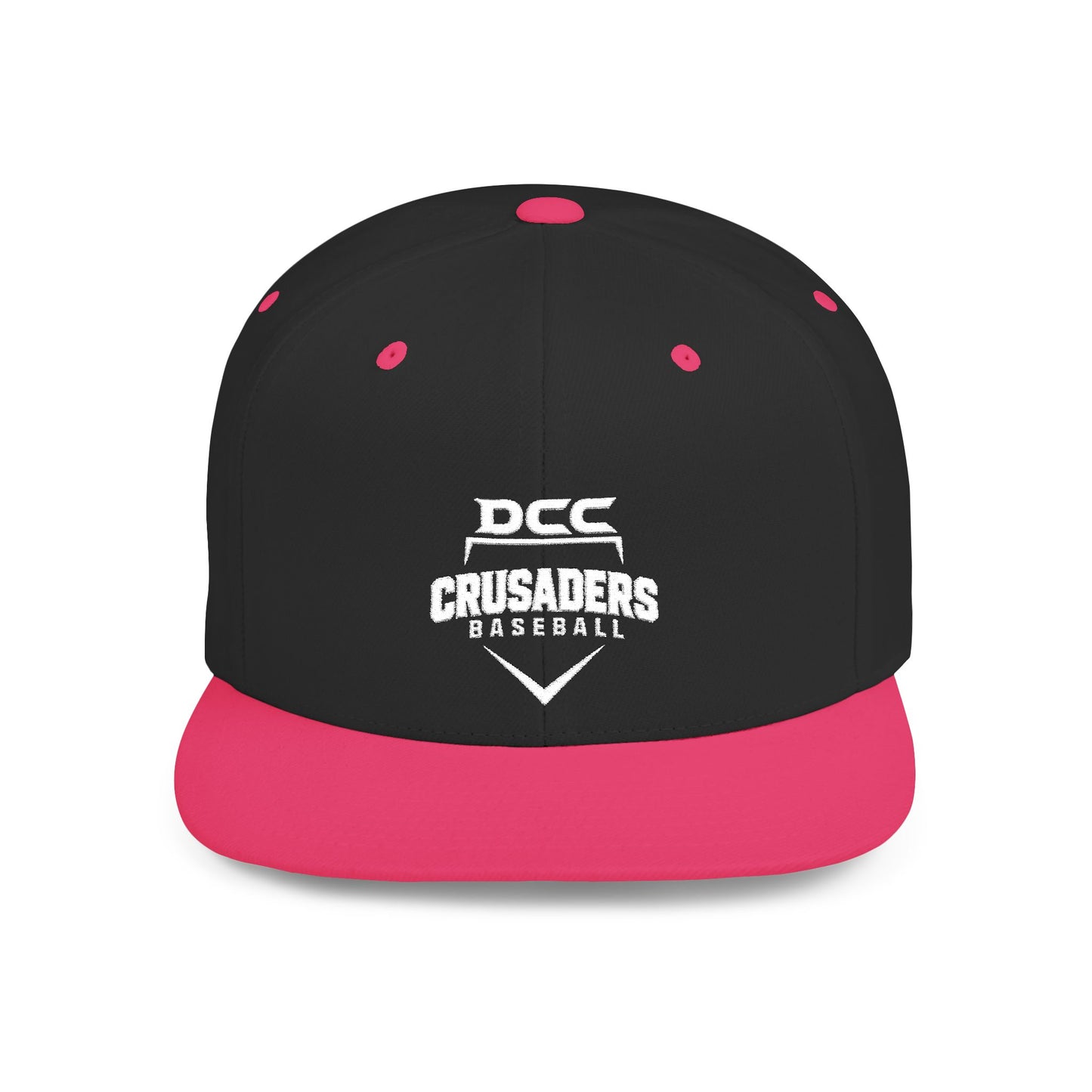 DCC - White Logo - Flat Bill Snapback