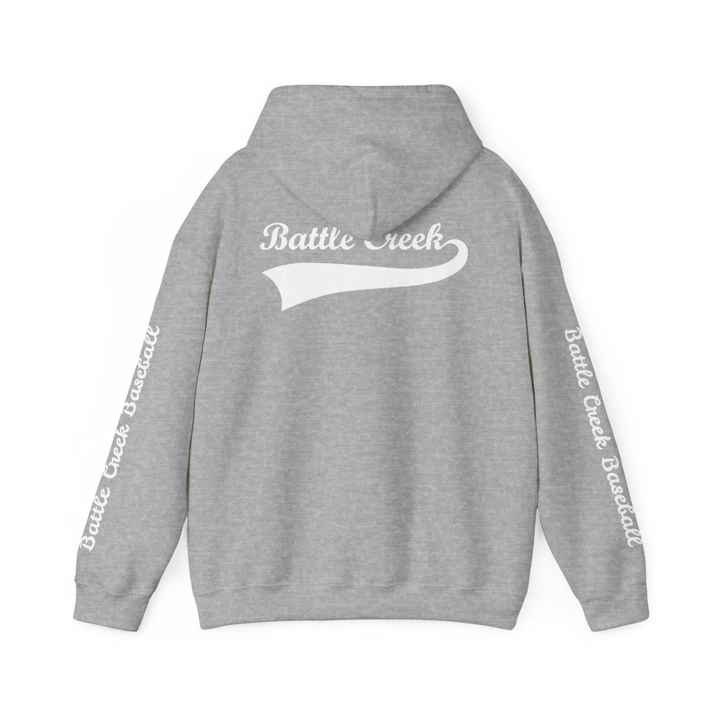BC White Logo - Unisex Heavy Blend™ Hooded Sweatshirt