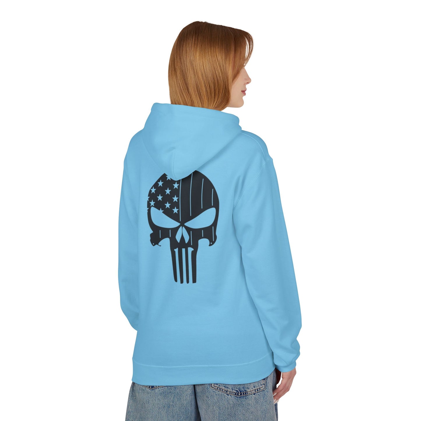 MAF - Skull - Unisex Midweight Softstyle Fleece Hoodie
