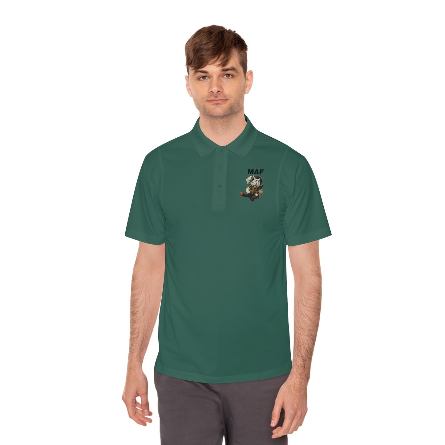 MAF - Unicorn - Men's Sport Polo Shirt