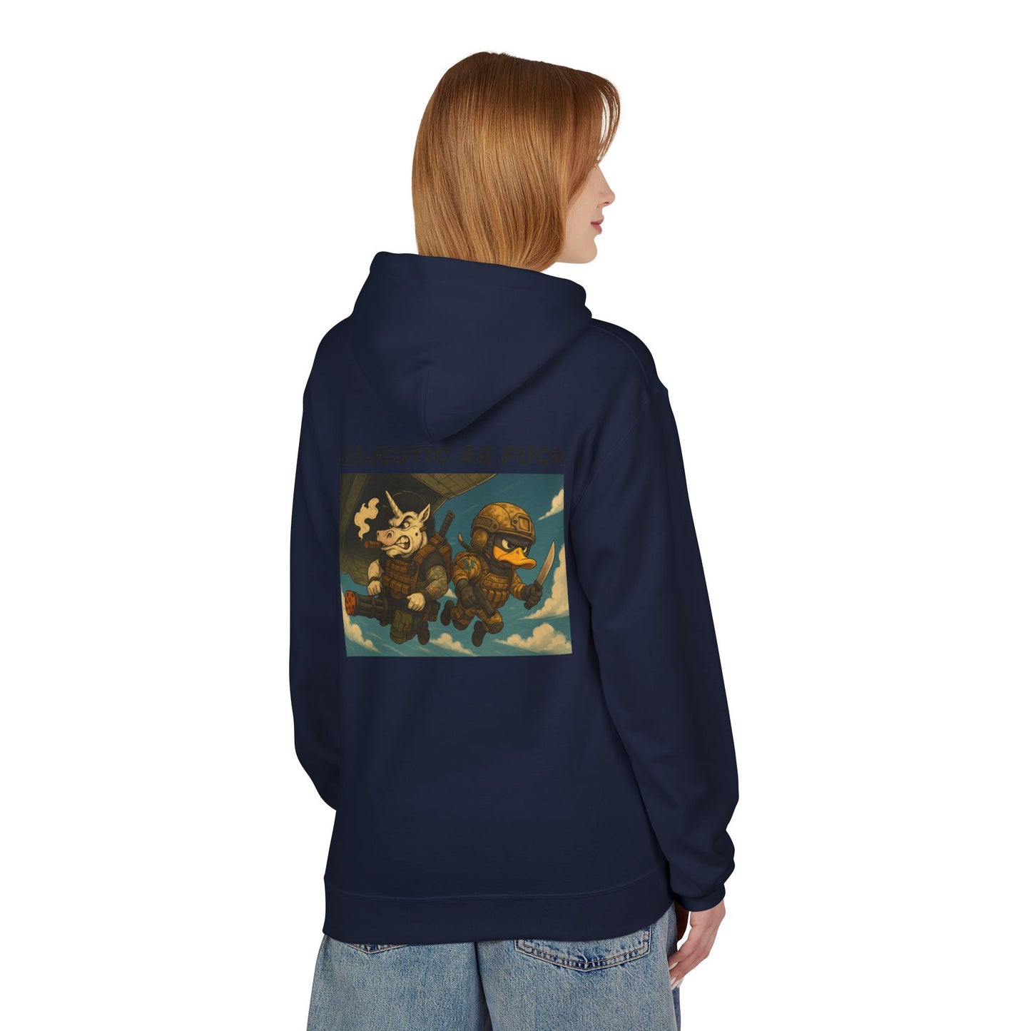 MAF - Unisex Midweight Softstyle Fleece Hoodie
