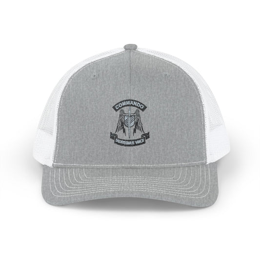 Commando Snapback Trucker Cap (Embroidery)