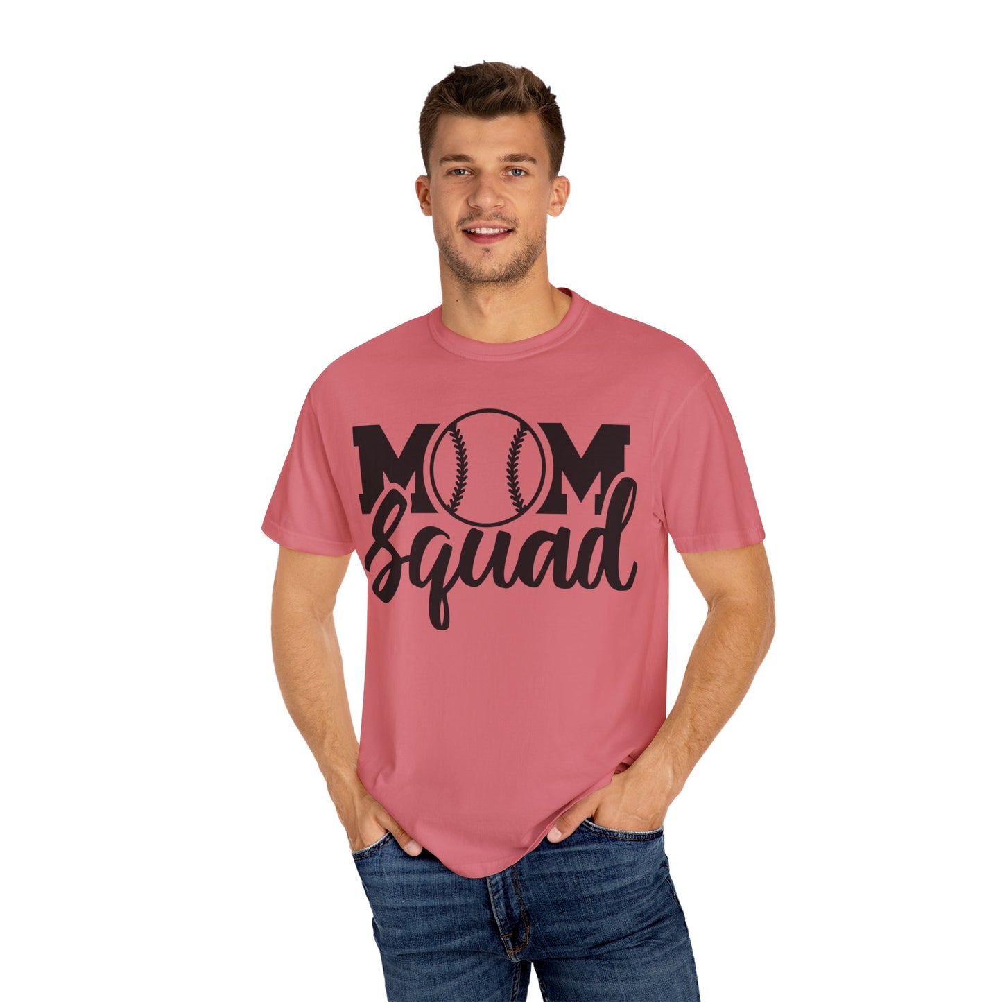 BC - Mom Squad - Unisex Garment-Dyed T-shirt