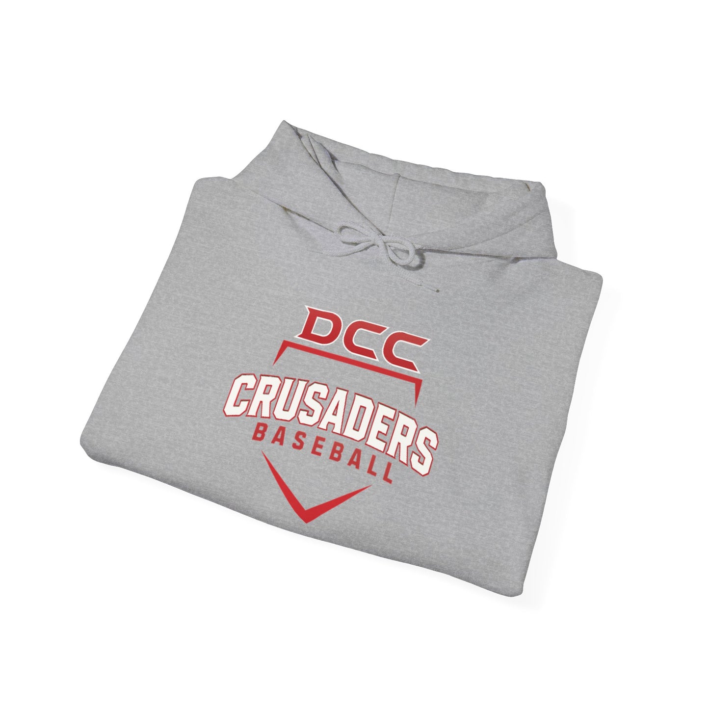 DCC - Red Logo - Unisex Heavy Blend™ Hooded Sweatshirt