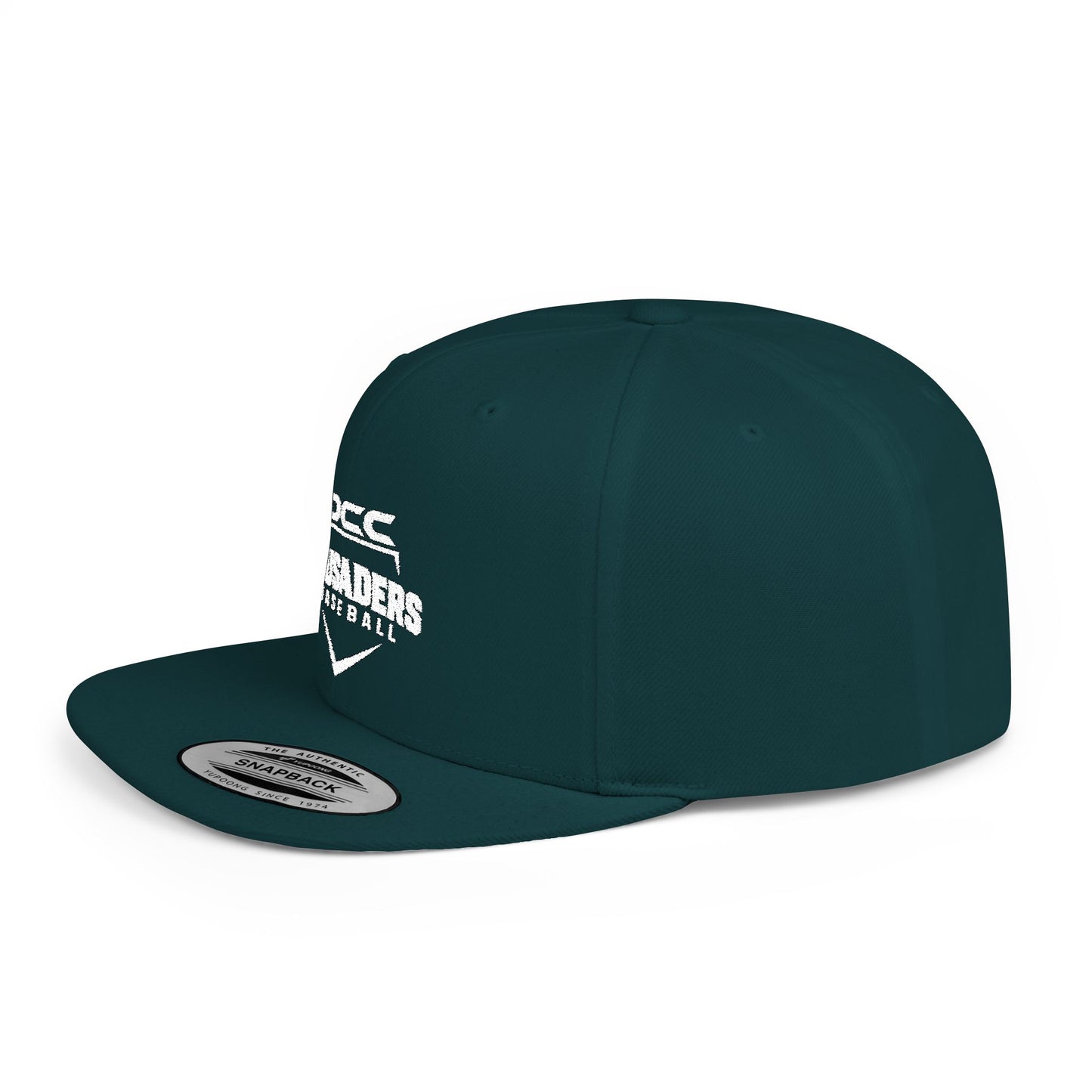 DCC - White Logo - Flat Bill Snapback