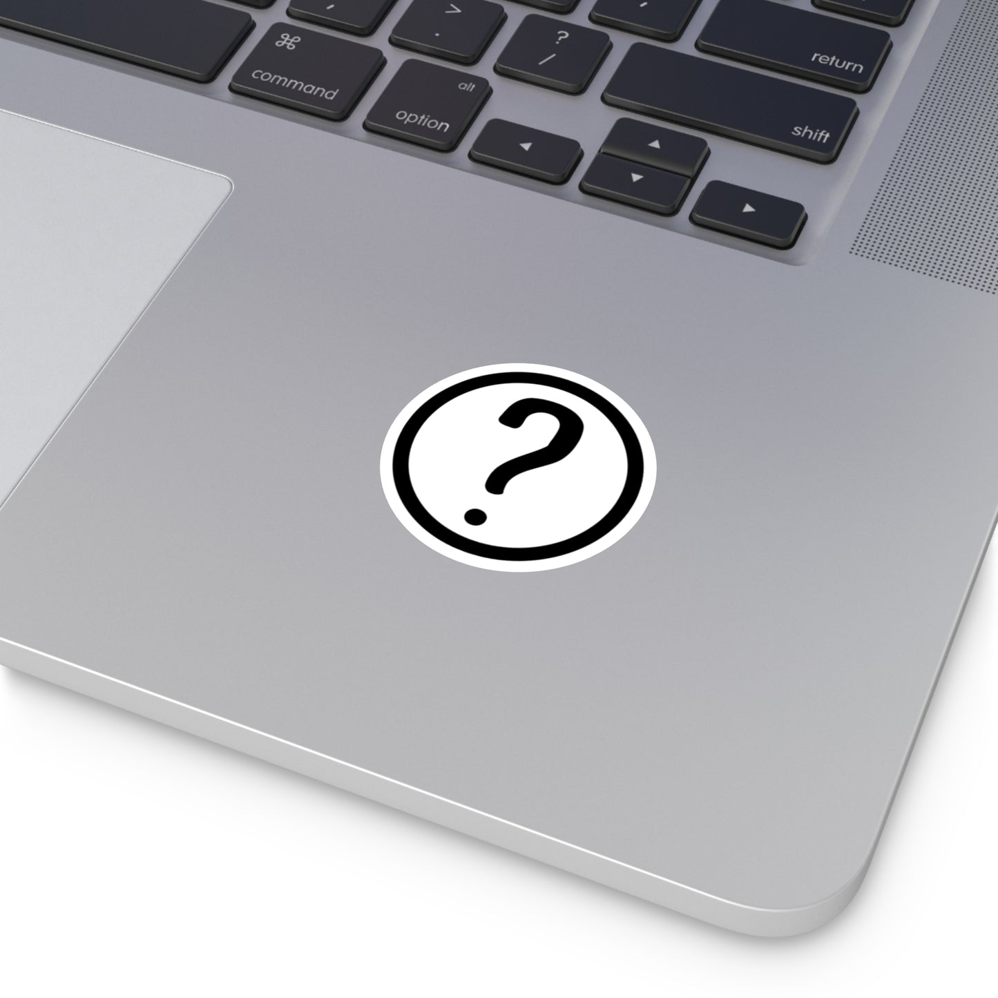 ? - Round Vinyl Stickers