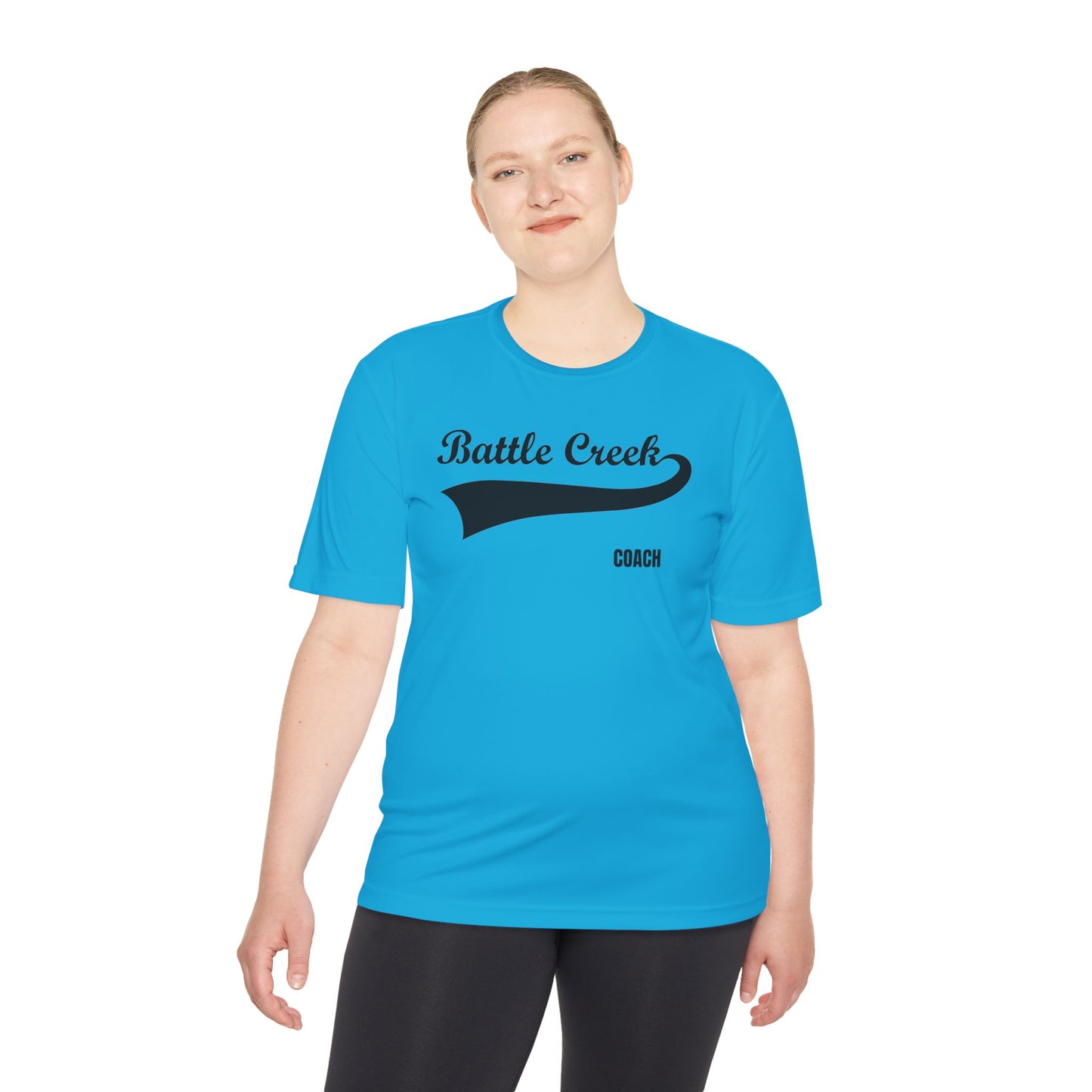 BC - COACH - Black Logo - Unisex Moisture Wicking Tee