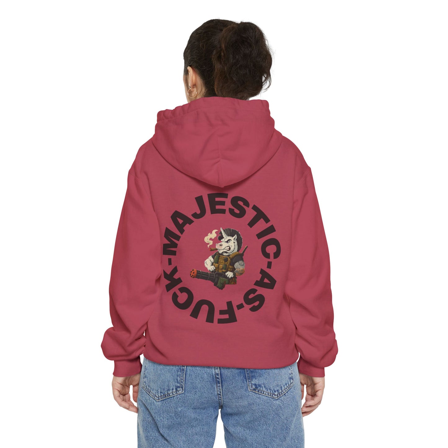 MAF - Unicorn - Unisex Garment-Dyed Hoodie