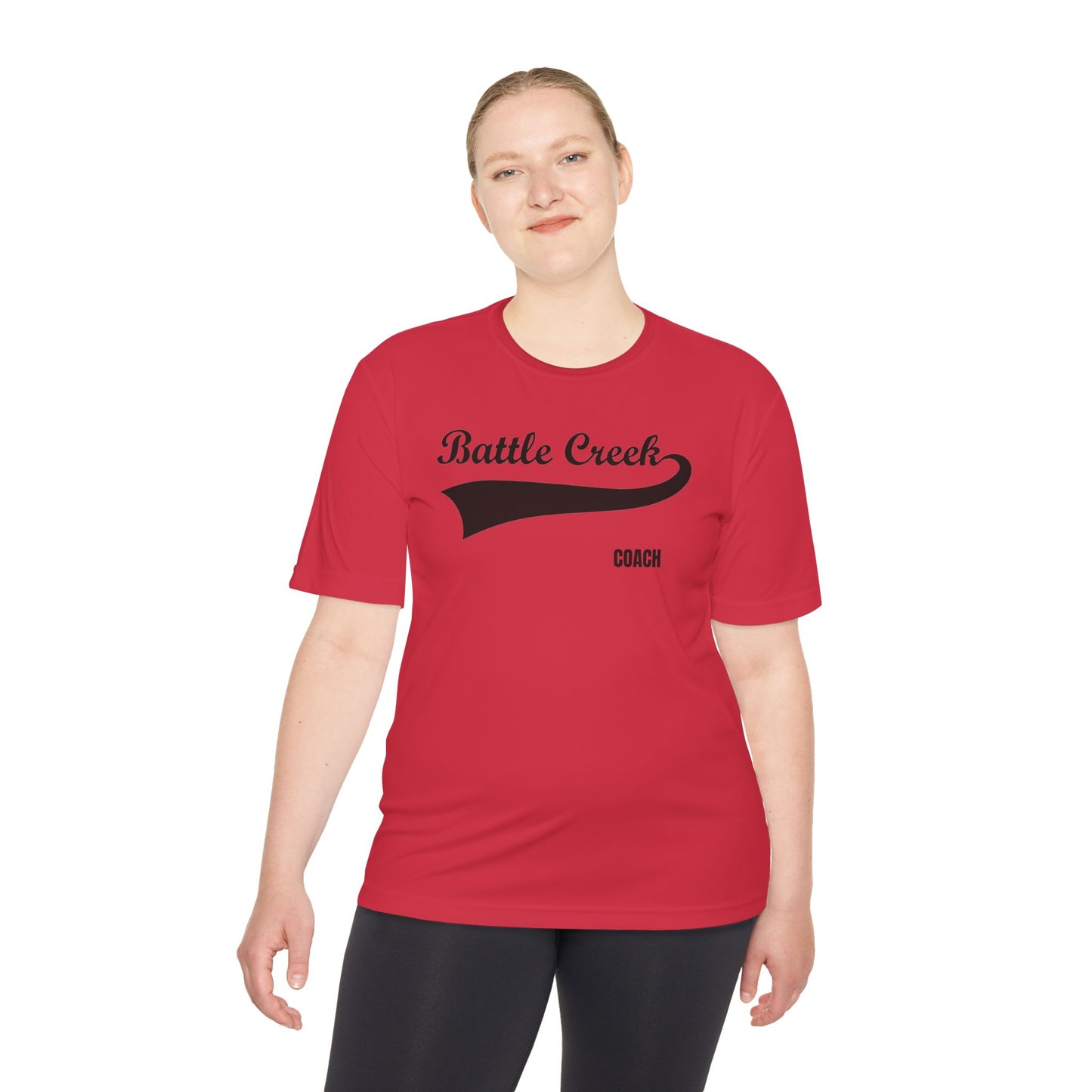 BC - COACH - Black Logo - Unisex Moisture Wicking Tee