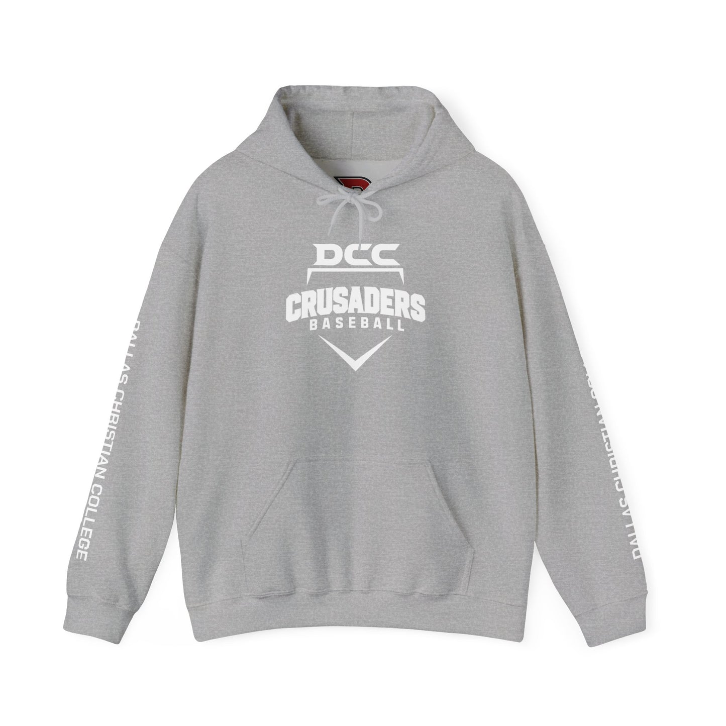 DCC - White Logo - Unisex Heavy Blend™ Hooded Sweatshirt