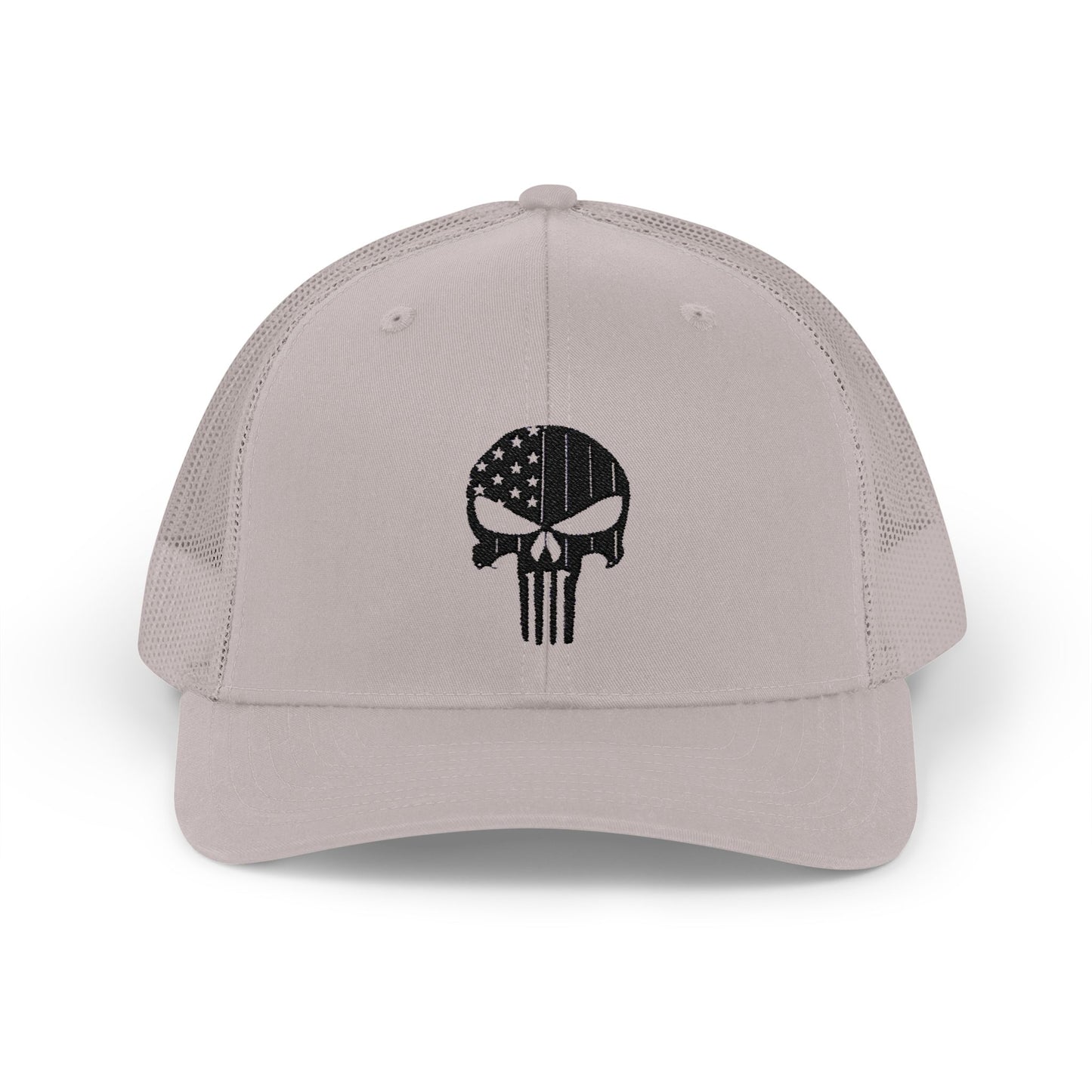 Skull Snapback Trucker Cap