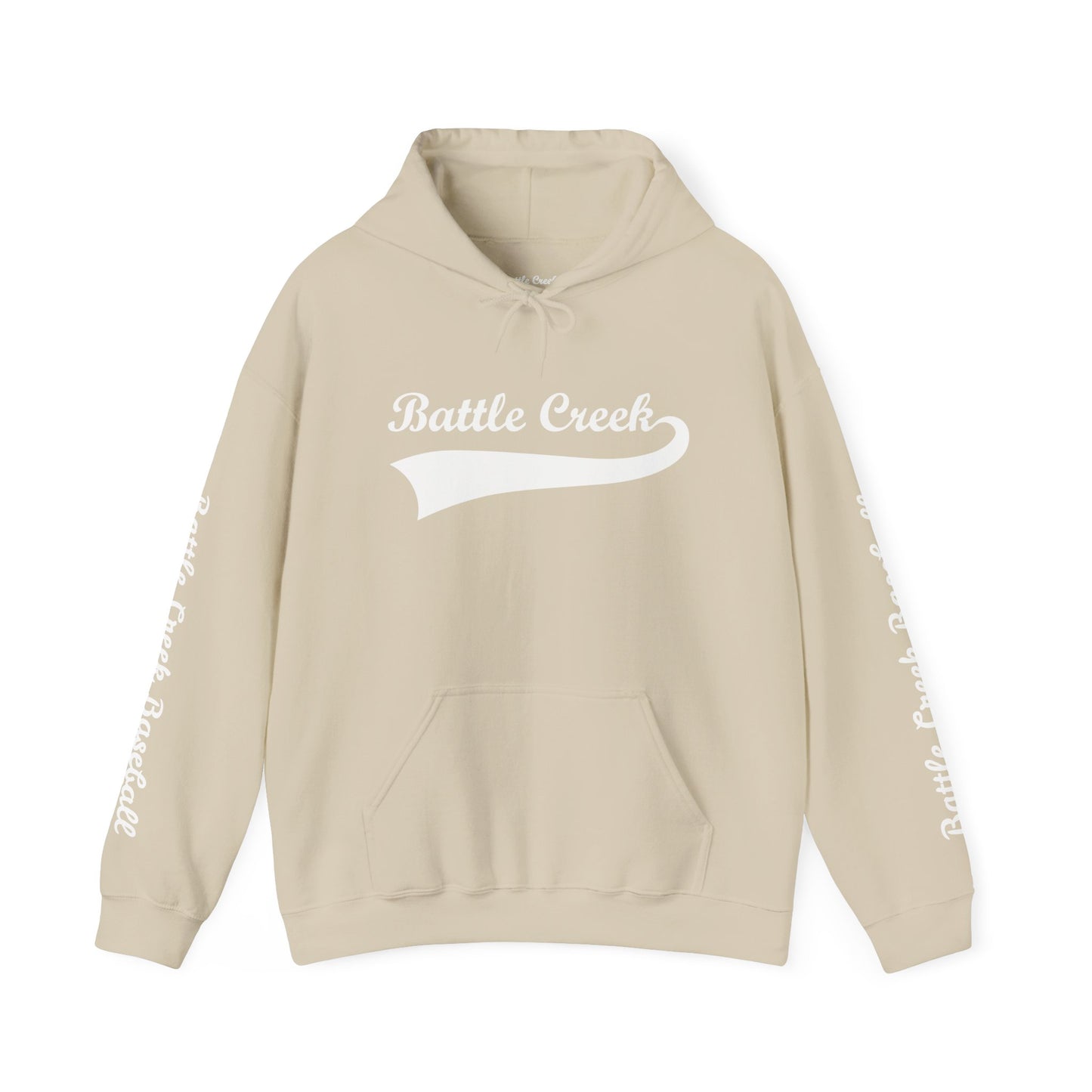 BC White Logo - Unisex Heavy Blend™ Hooded Sweatshirt