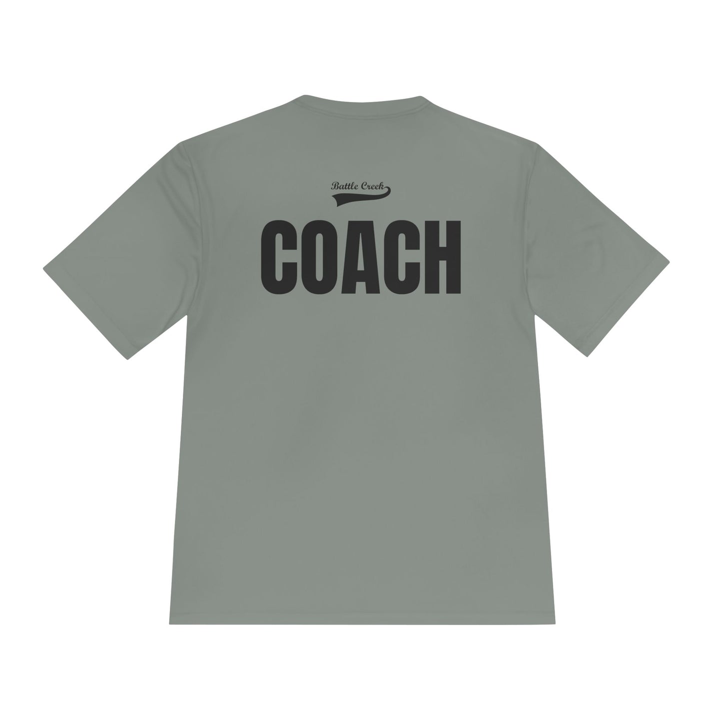 BC - COACH - Black Logo - Unisex Moisture Wicking Tee