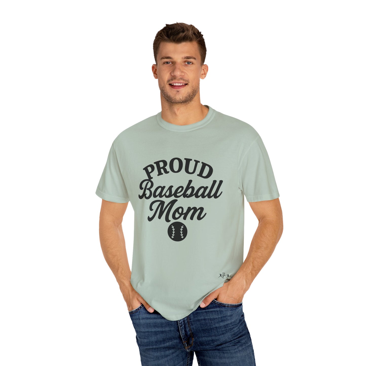 BC - Proud Baseball Mom - Unisex Garment-Dyed T-shirt