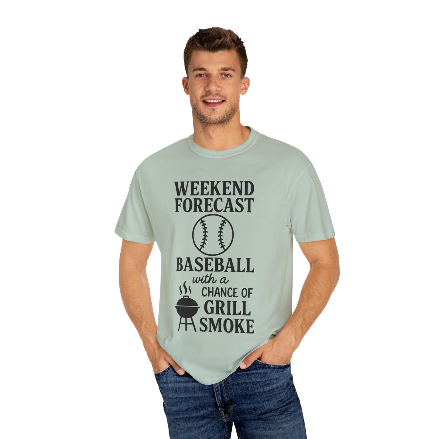 BC - Weekend Forecast - Unisex Garment-Dyed T-shirt