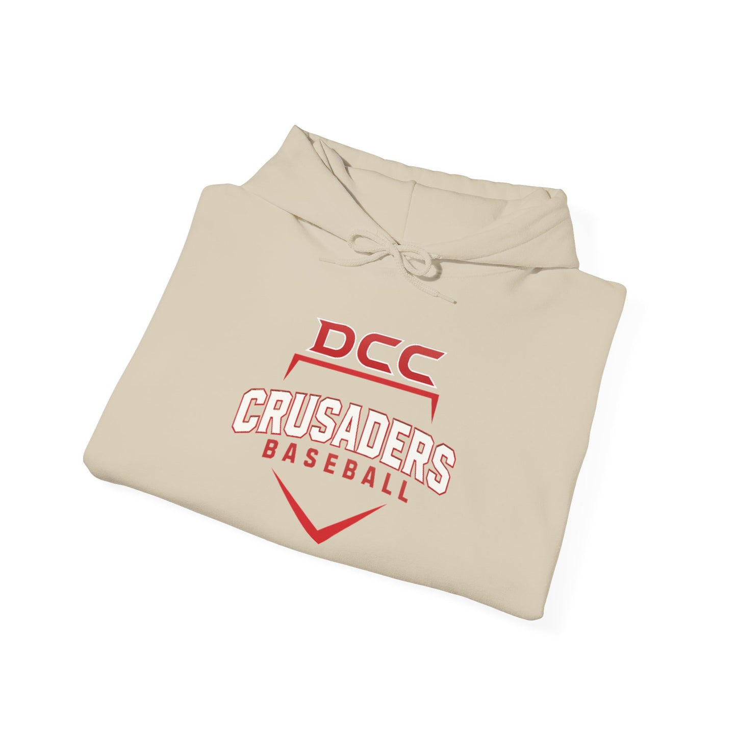 DCC - Red Logo - Unisex Heavy Blend™ Hooded Sweatshirt