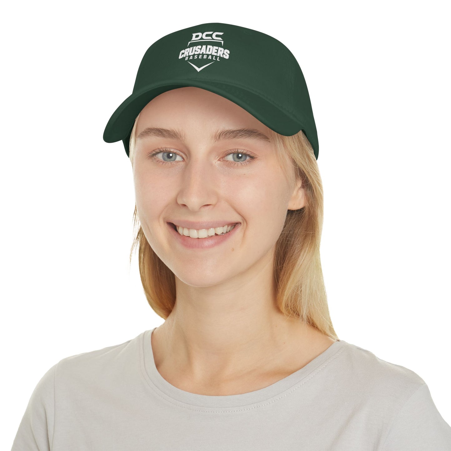 DCC - White Logo - Low Profile Baseball Cap