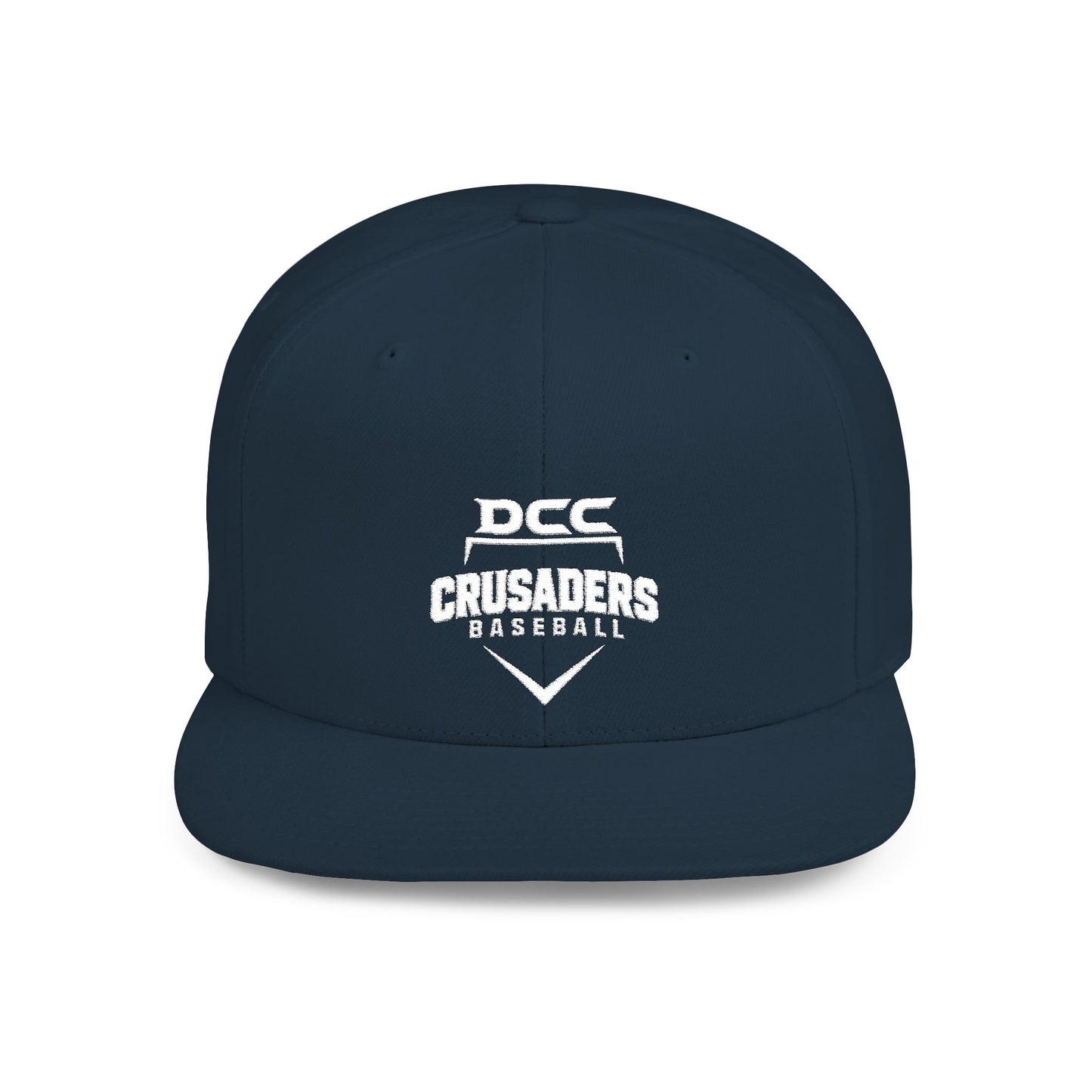DCC - White Logo - Flat Bill Snapback