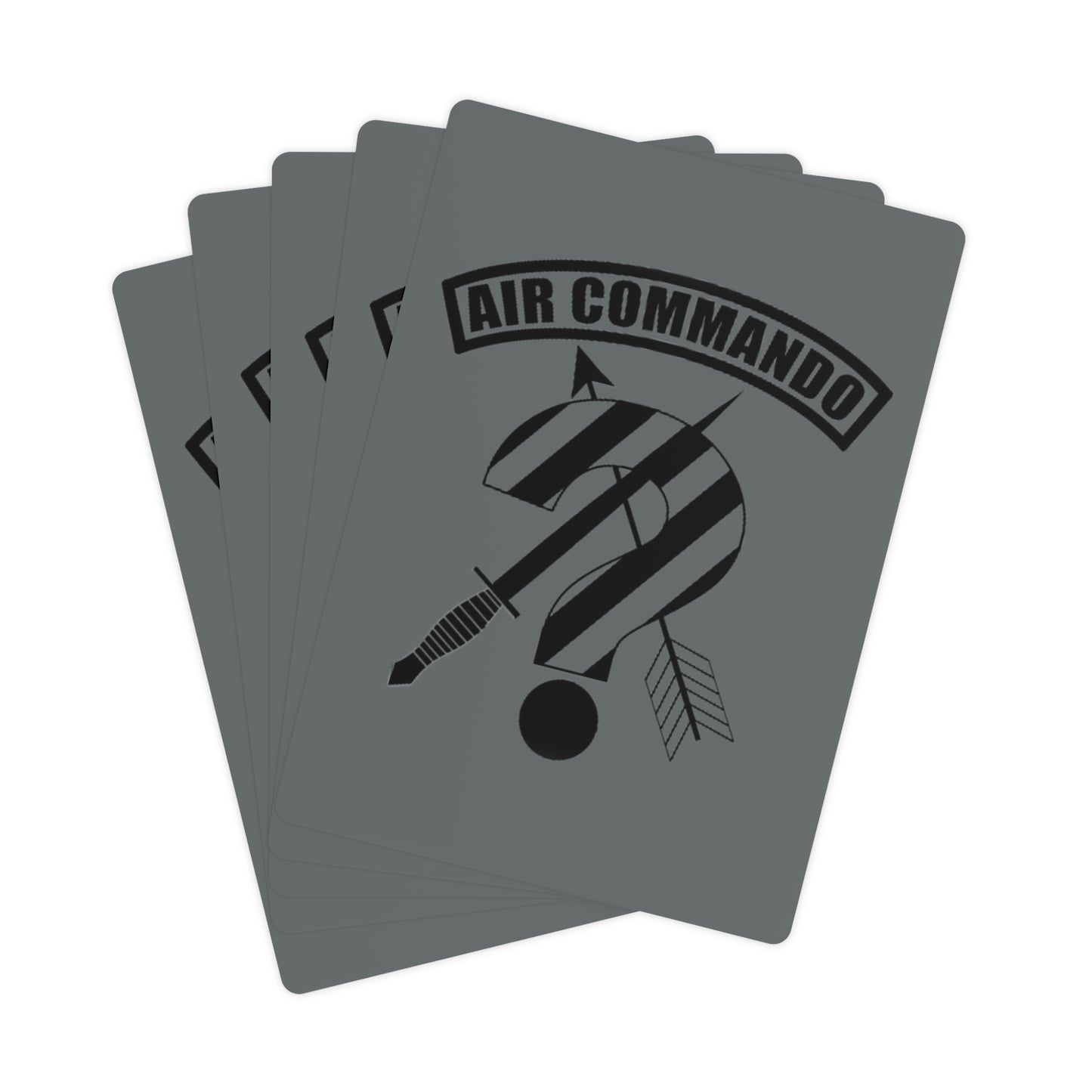 Commando Poker Cards