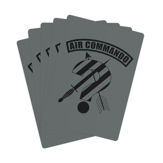 Commando Poker Cards