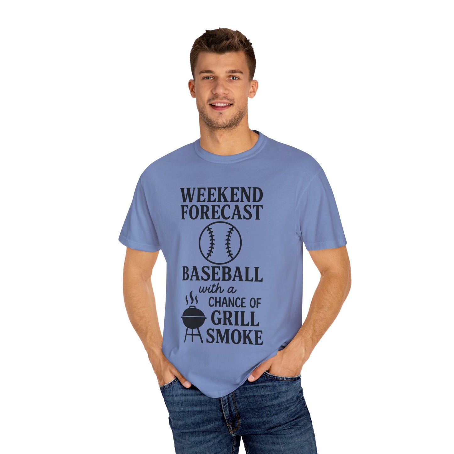 BC - Weekend Forecast - Unisex Garment-Dyed T-shirt