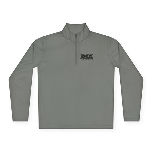 DCC - Black Logo - Unisex Quarter-Zip Pullover