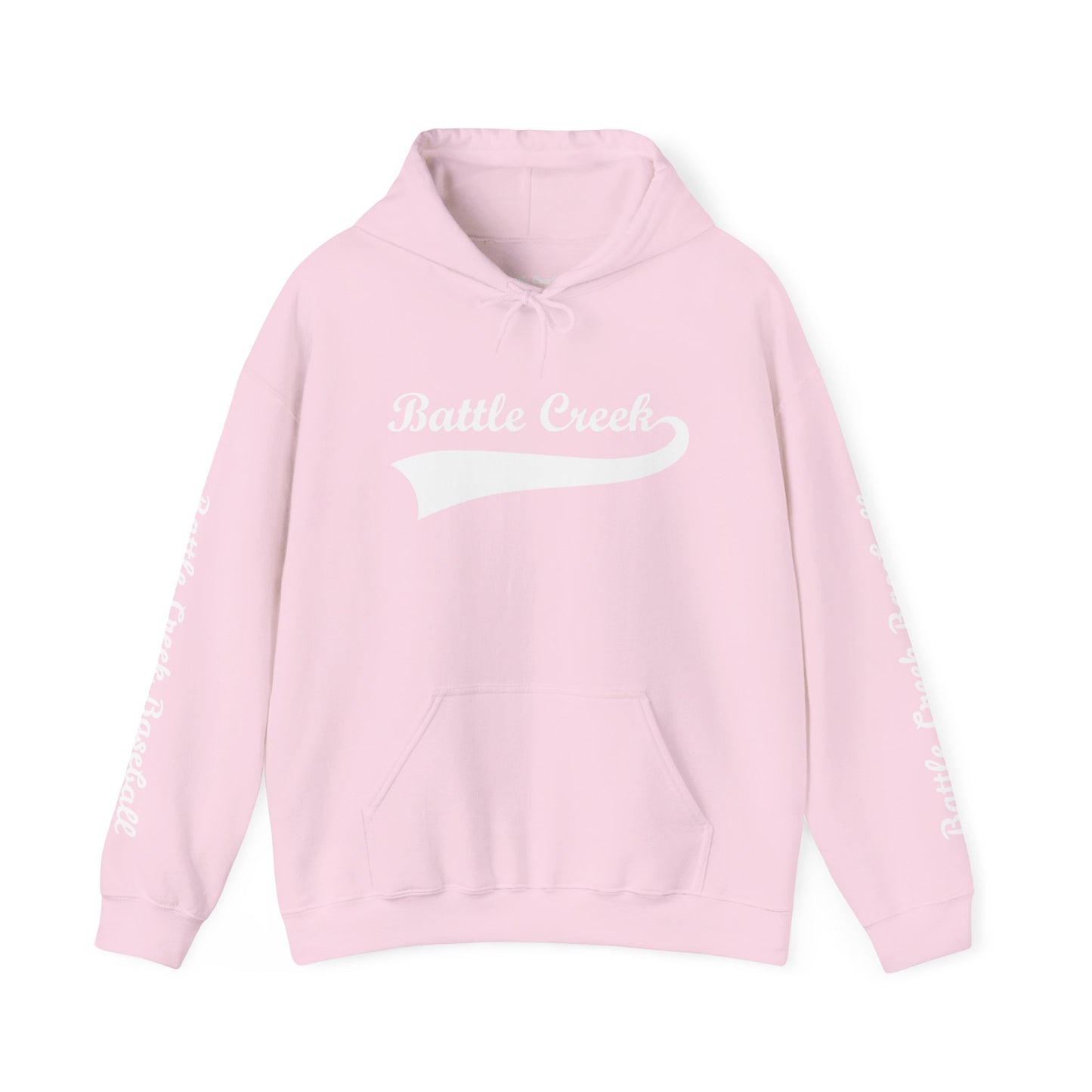 BC White Logo - Unisex Heavy Blend™ Hooded Sweatshirt