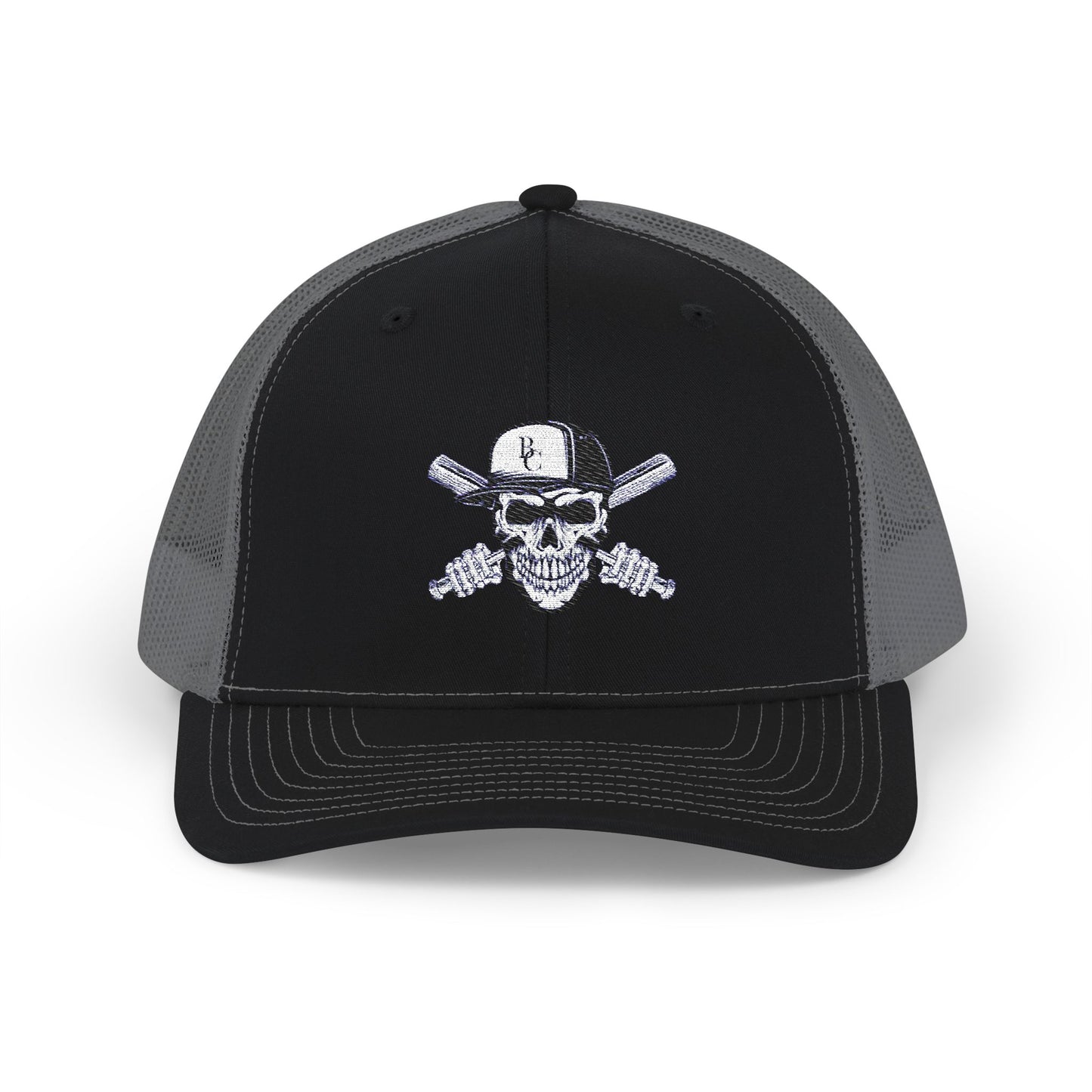 BC Skull - Snapback Trucker Cap (Embroidery)
