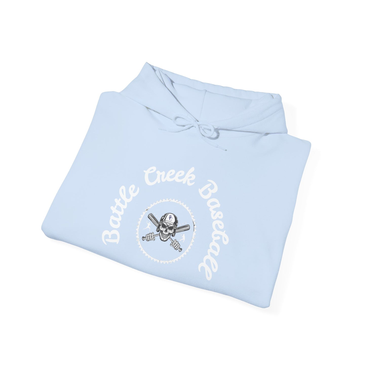 BC White Logo - Unisex Heavy Blend™ Hooded Sweatshirt