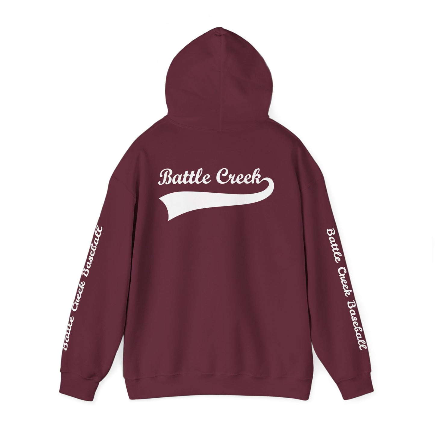 BC White Logo - Unisex Heavy Blend™ Hooded Sweatshirt