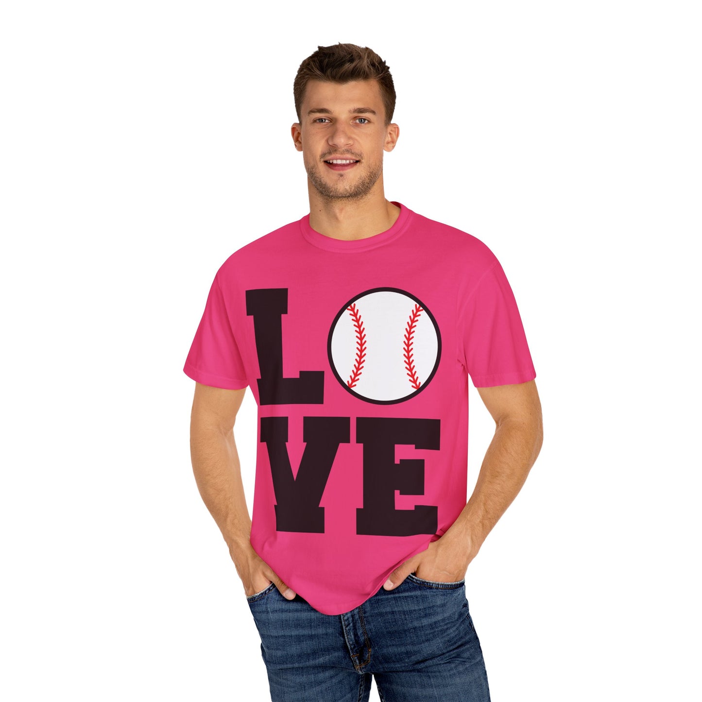 BC - Love - Unisex Garment-Dyed T-shirt