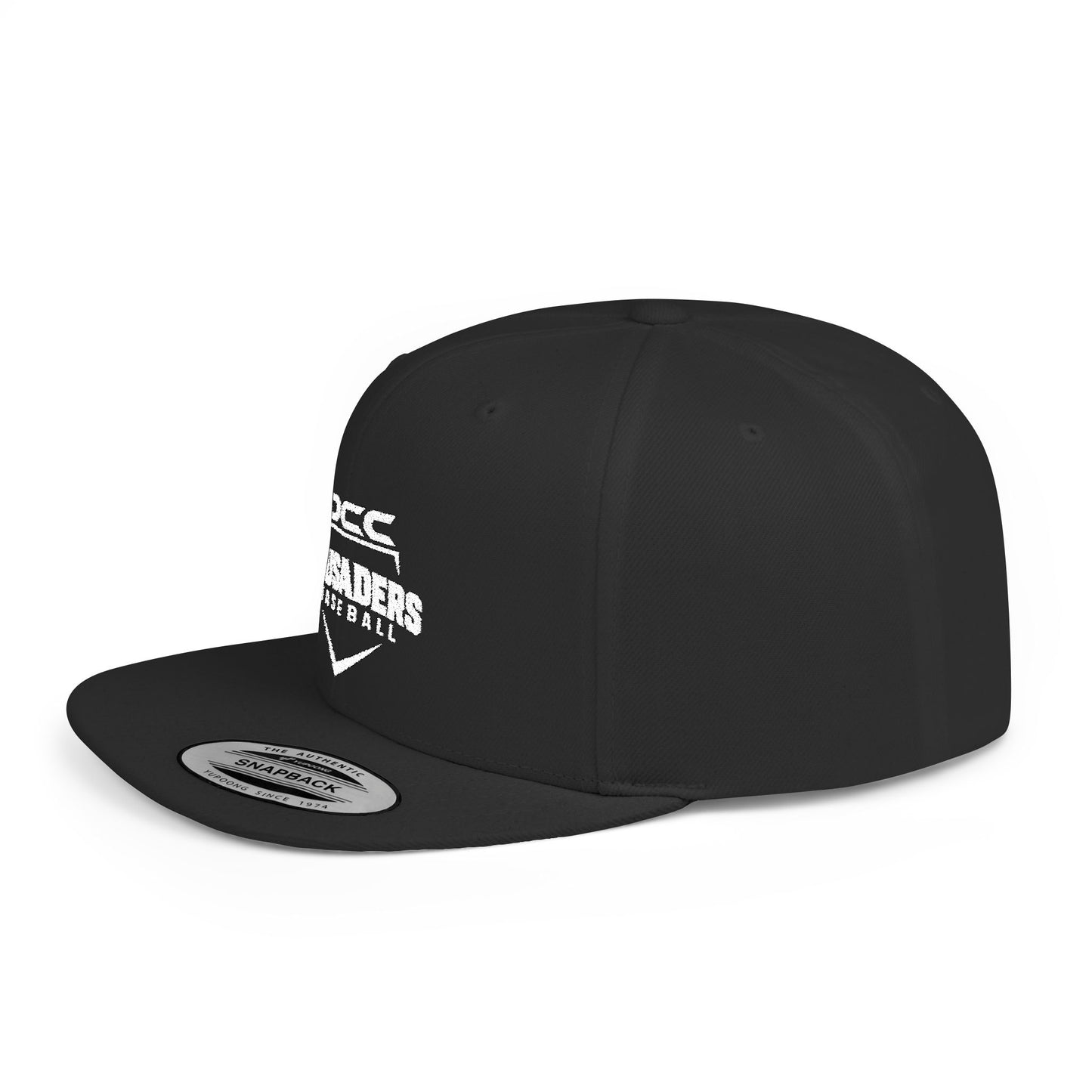 DCC - White Logo - Flat Bill Snapback