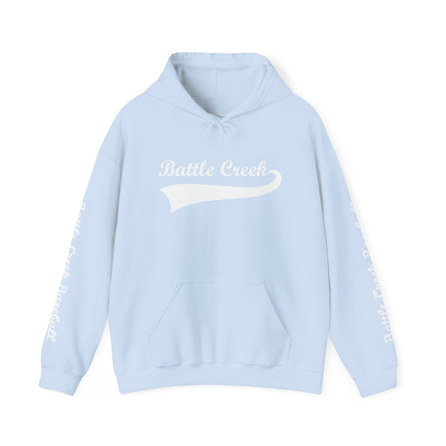 BC White Logo - Unisex Heavy Blend™ Hooded Sweatshirt