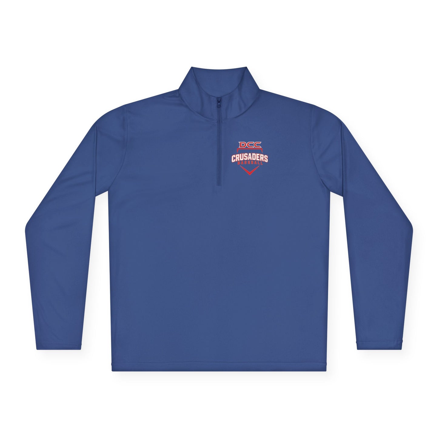 DCC - Red Logo - Unisex Quarter-Zip Pullover