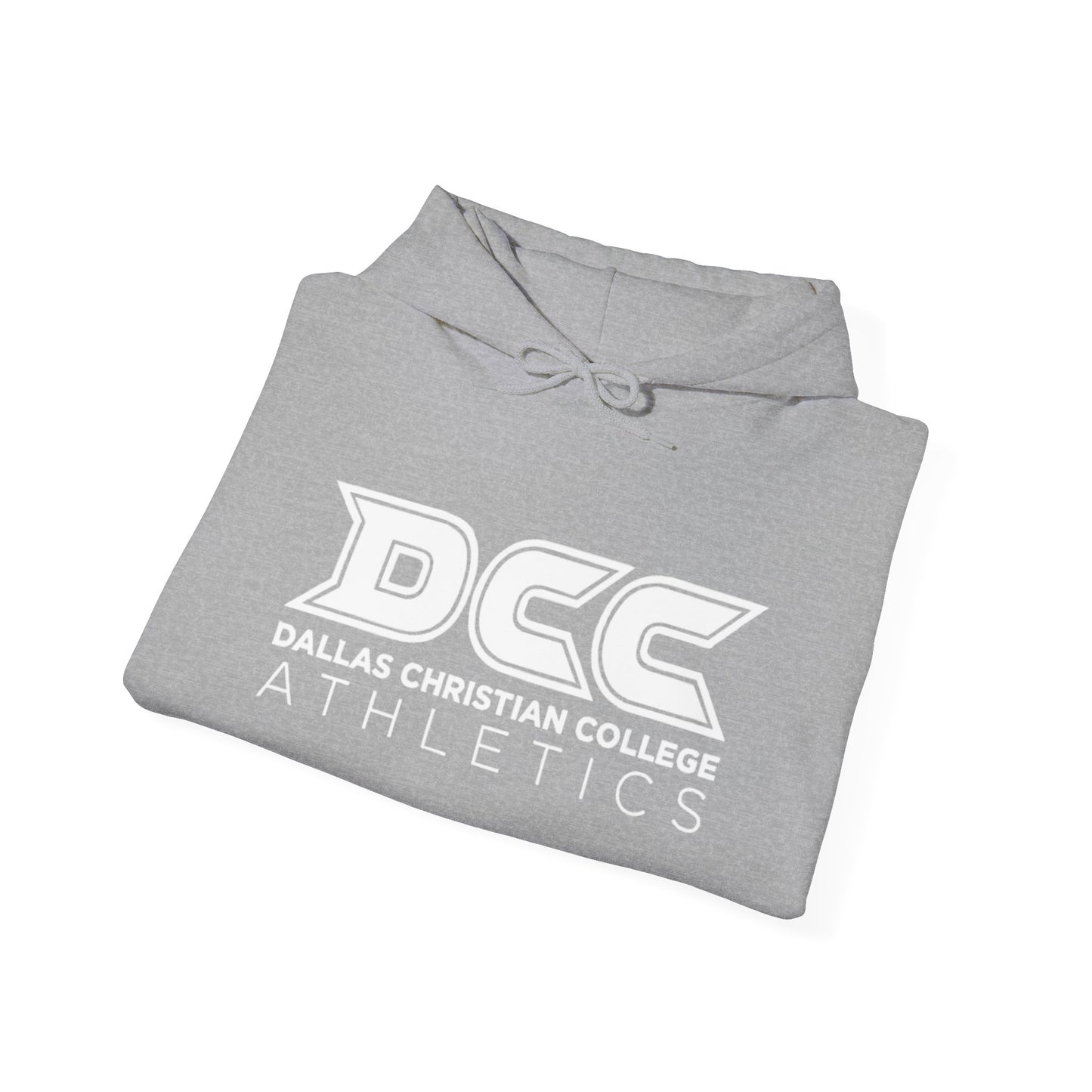 DCC - White Logo - Unisex Heavy Blend™ Hooded Sweatshirt