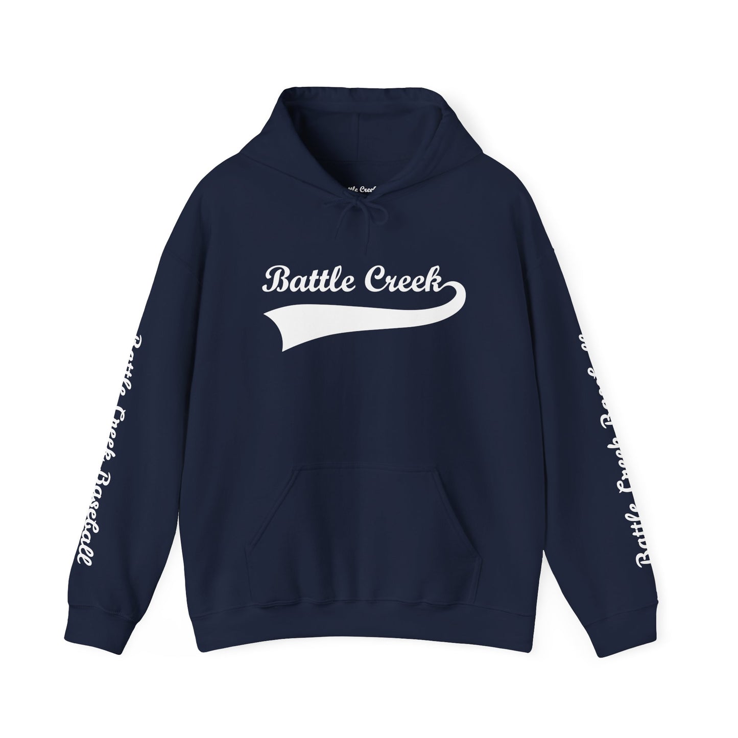 BC White Logo - Unisex Heavy Blend™ Hooded Sweatshirt