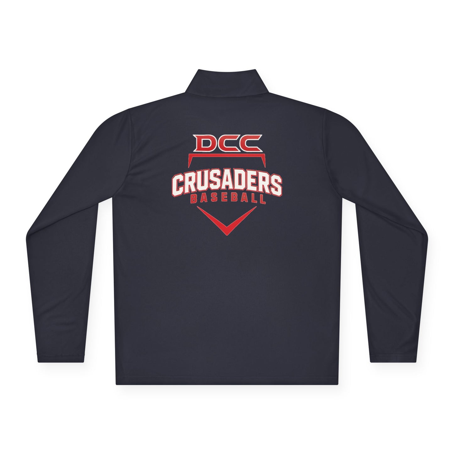 DCC - Red Logo - Unisex Quarter-Zip Pullover