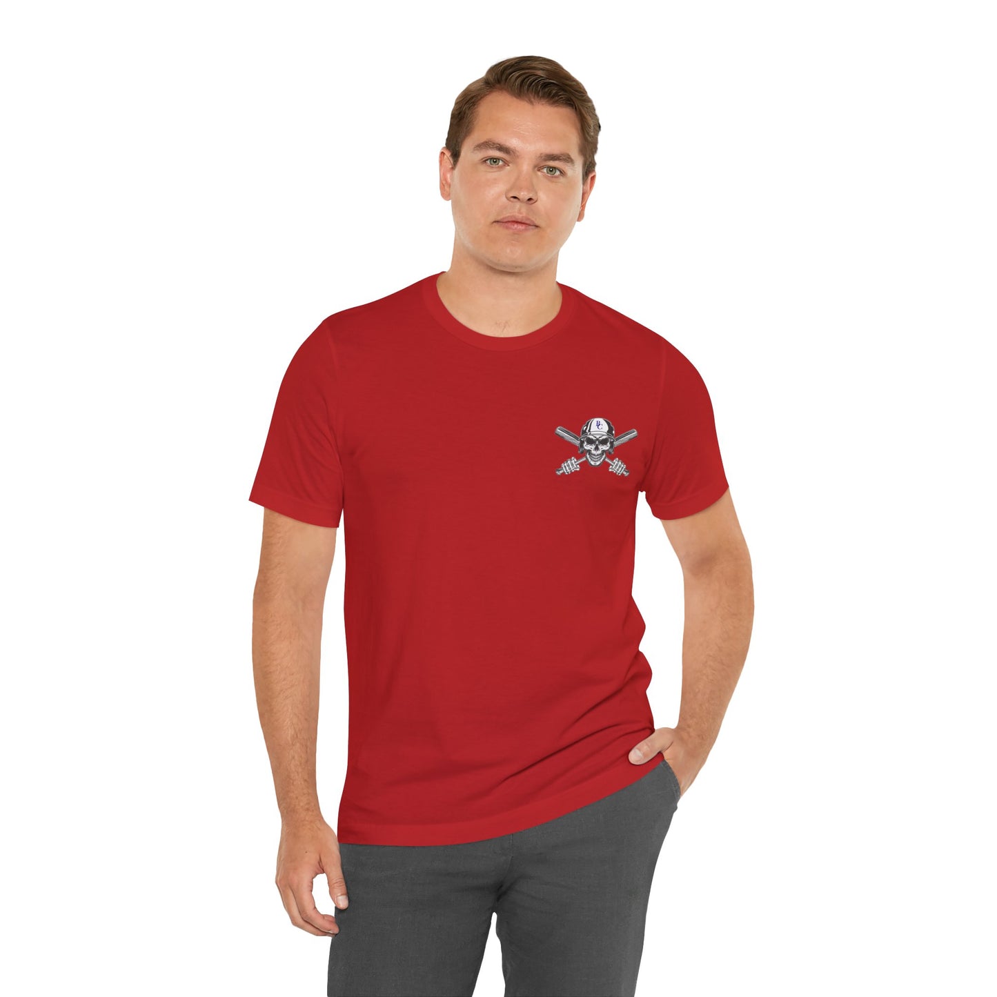 Battle Creek baseball Crossbones - Unisex Jersey Short Sleeve Tee