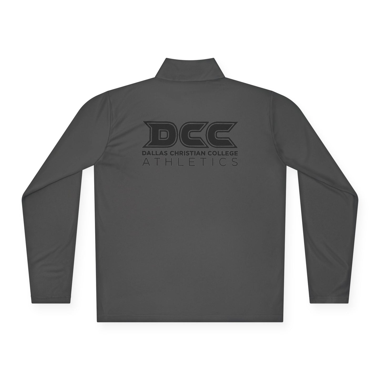 DCC - Black Logo - Unisex Quarter-Zip Pullover