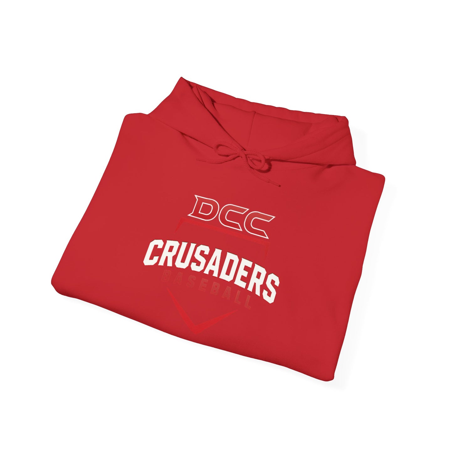 DCC - Red Logo - Unisex Heavy Blend™ Hooded Sweatshirt