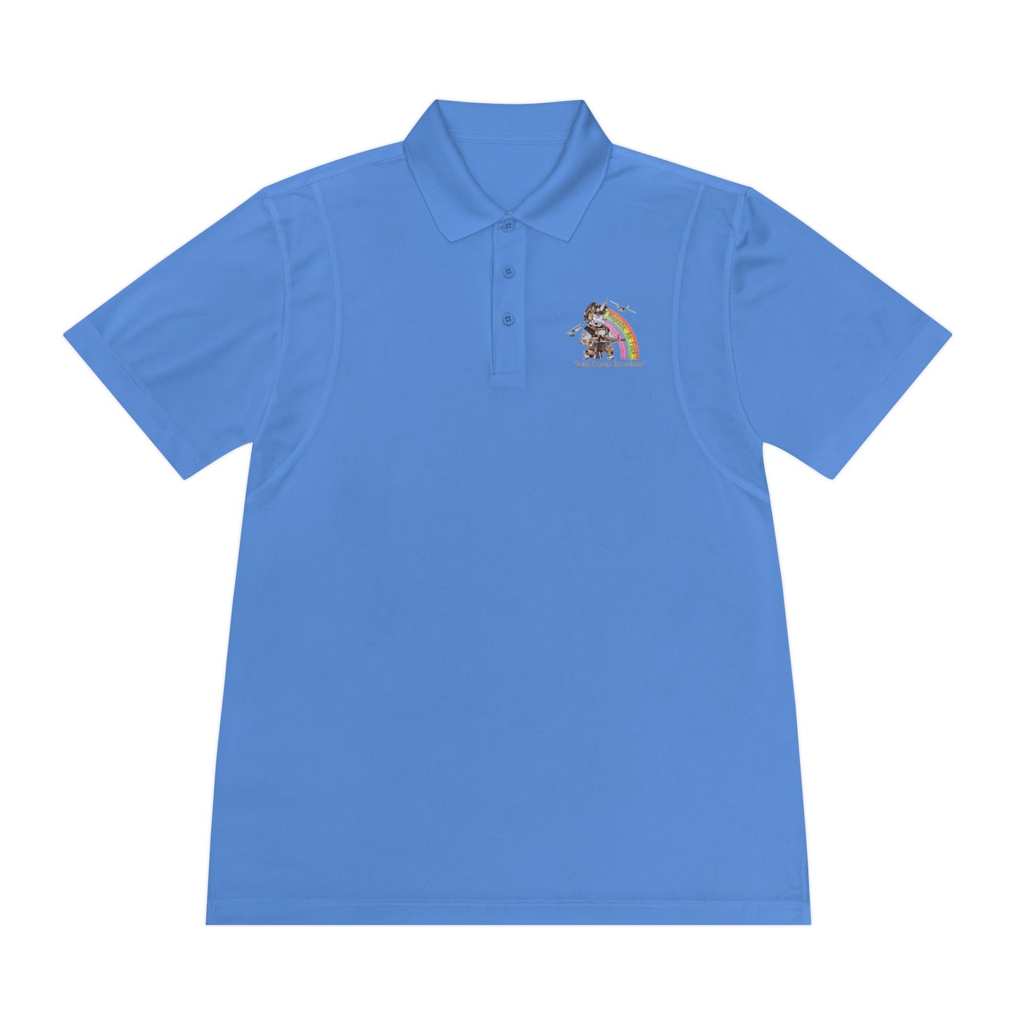 MAF - FLY IT LIKE YOU STOL IT - Men's Sport Polo Shirt