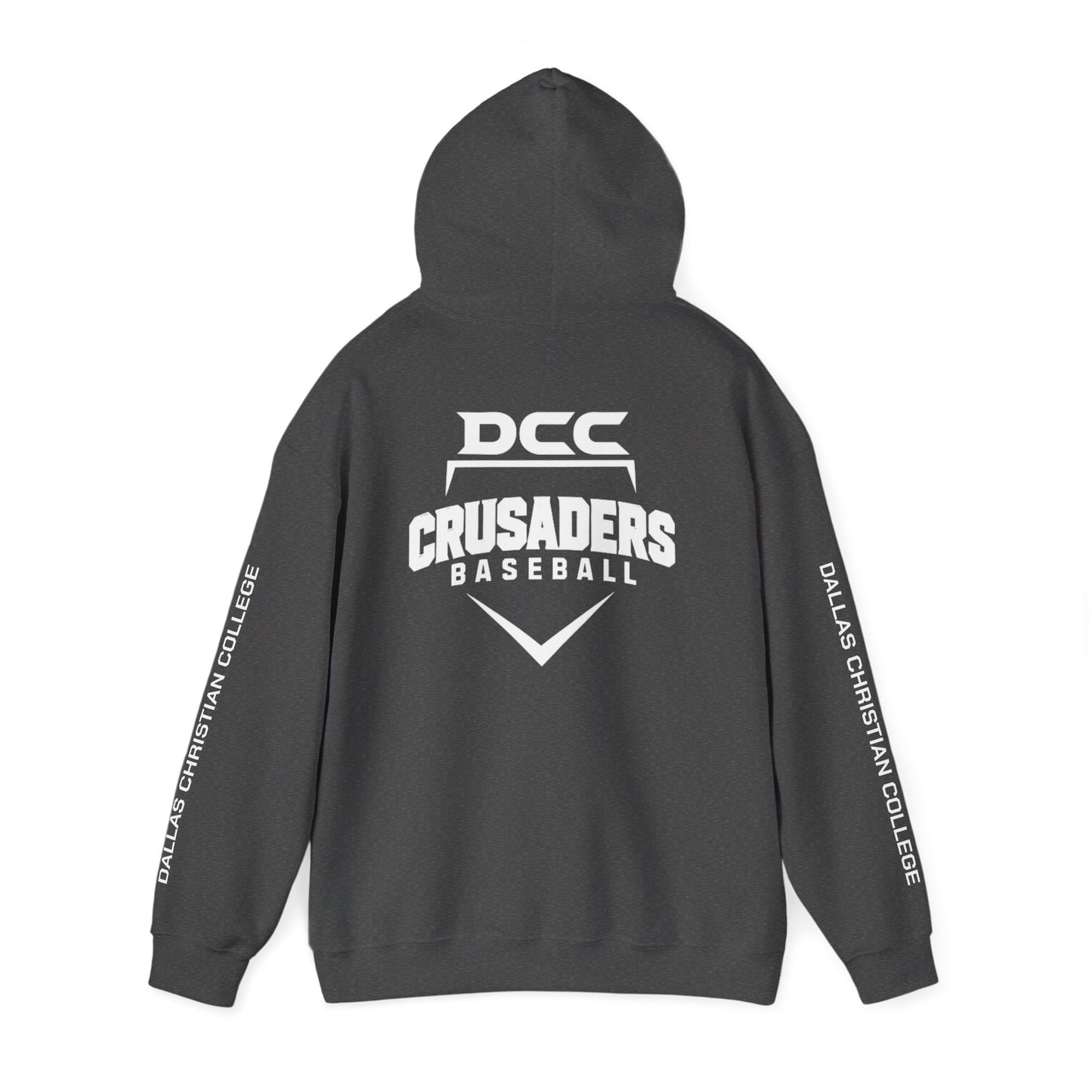 DCC - White Logo - Unisex Heavy Blend™ Hooded Sweatshirt