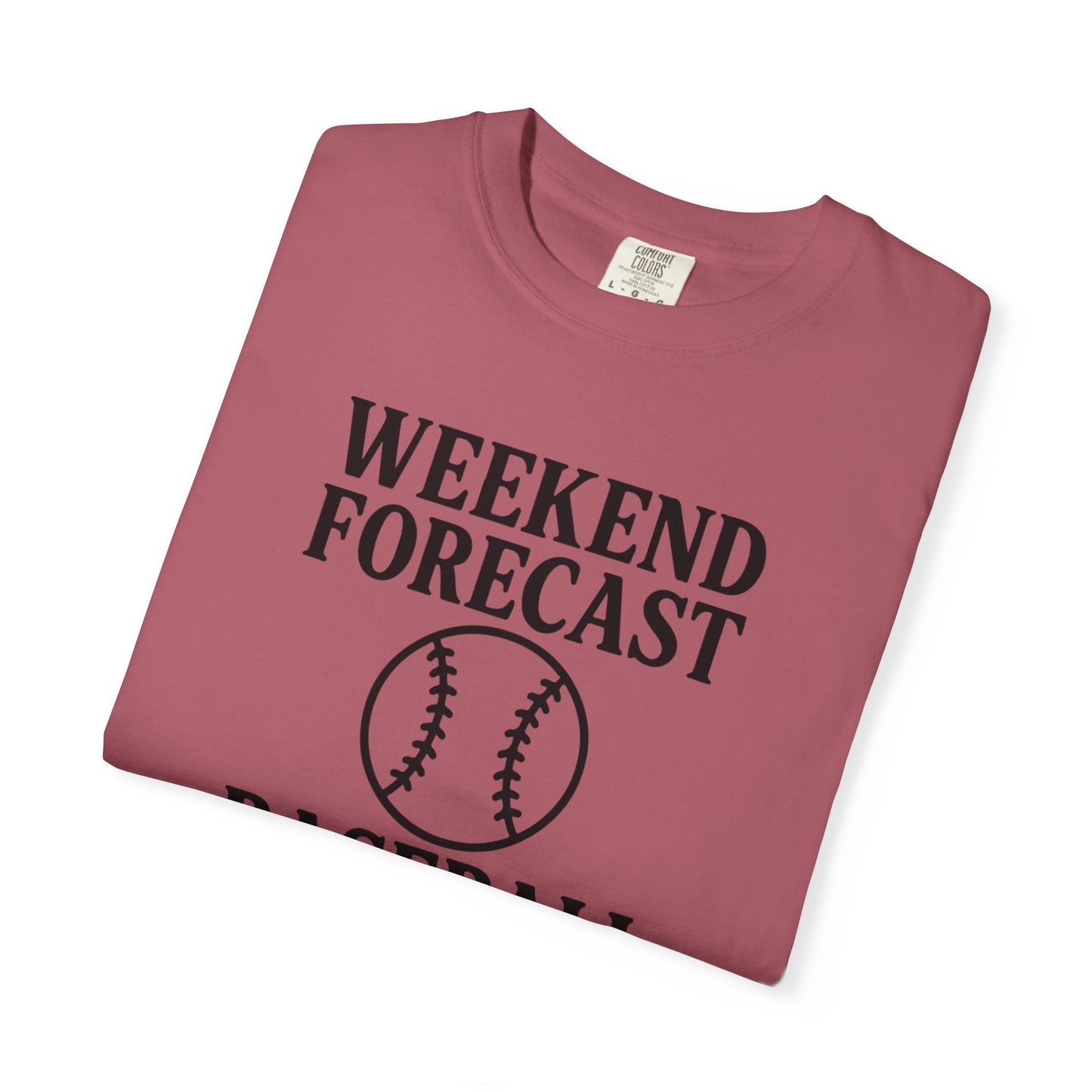 BC - Weekend Forecast - Unisex Garment-Dyed T-shirt