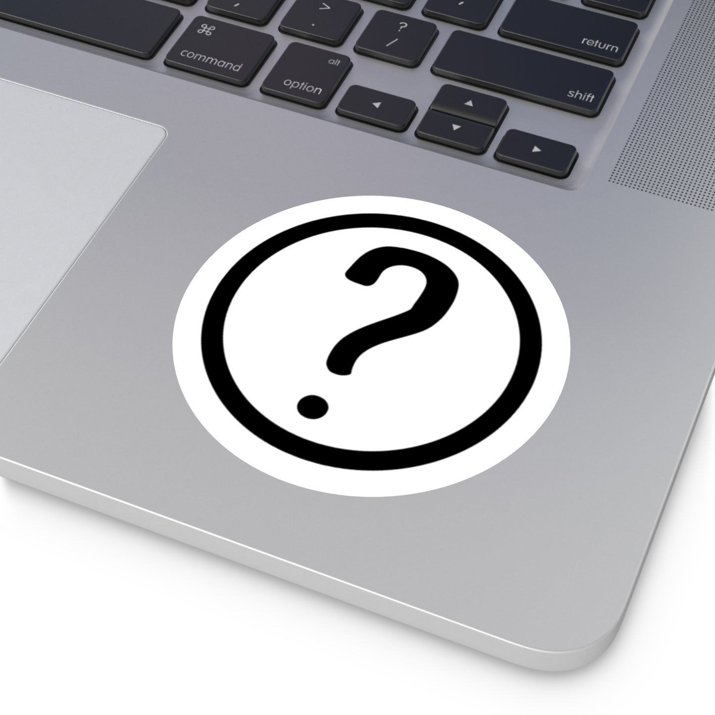 ? - Round Vinyl Stickers