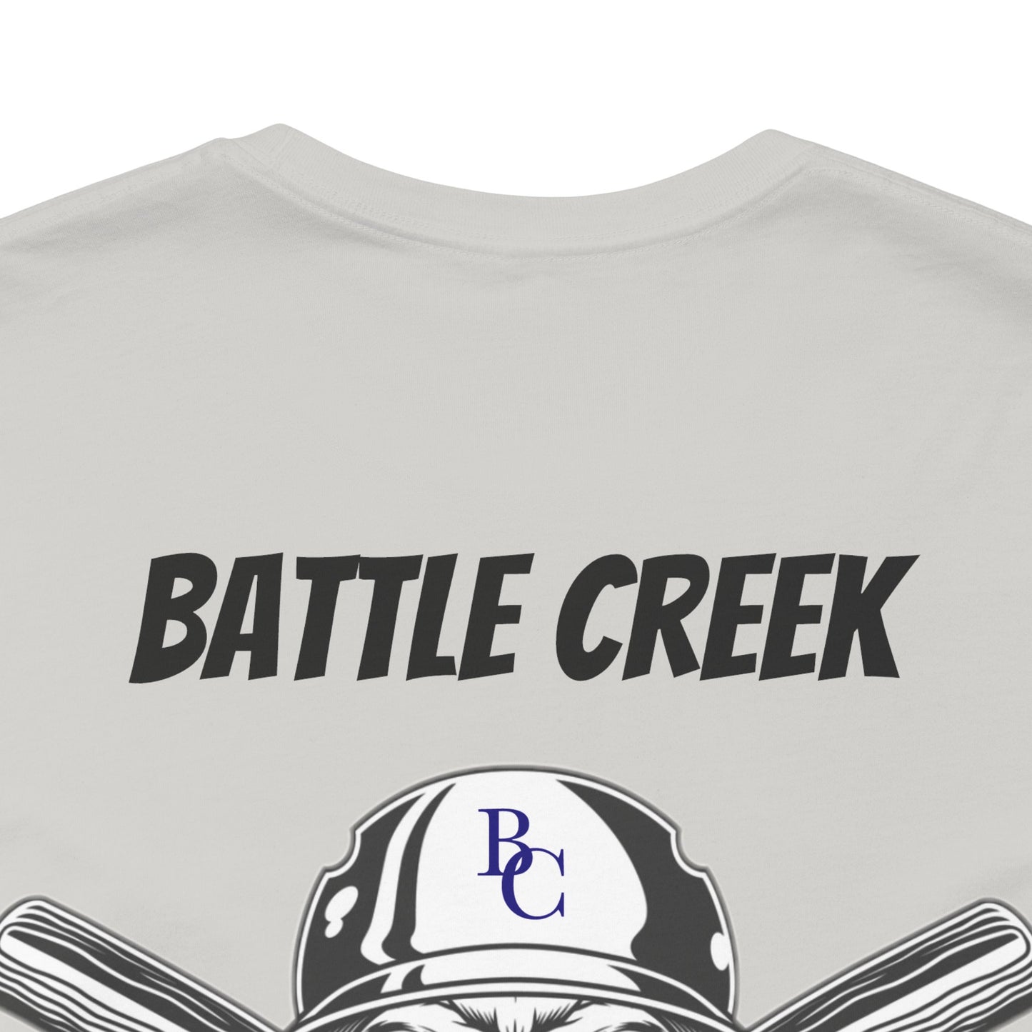 Battle Creek baseball Crossbones - Unisex Jersey Short Sleeve Tee
