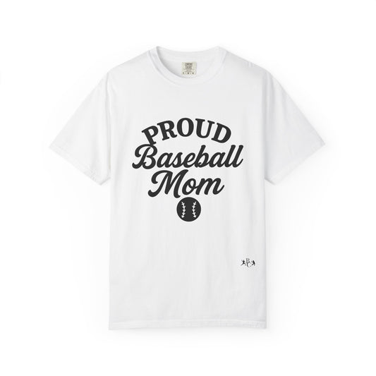 BC - Proud Baseball Mom - Unisex Garment-Dyed T-shirt